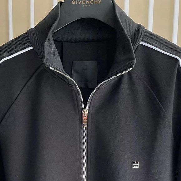 Givenchy Black Zip-Up Sporty Jacket - Picture 3 of 7